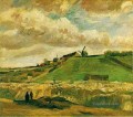 La colina de Montmartre con la cantera Vincent van Gogh